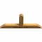 Ekena Millwork Portland Rough Sawn Timber Gable Bracket, Western Red Cedar, 60"W x 25"H x 4"D x 6"F, 10/12 Pitch GBW060X25X0406POR00RWR - alternate 3